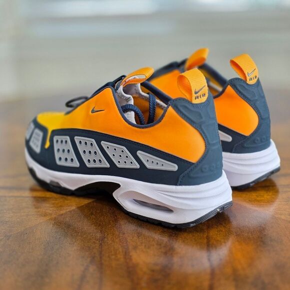Nike Air Max Sunder Canyon Gold/Deep Ocean Running Shoes Men's 8 New HJ8080-700 - Picture 6 of 16